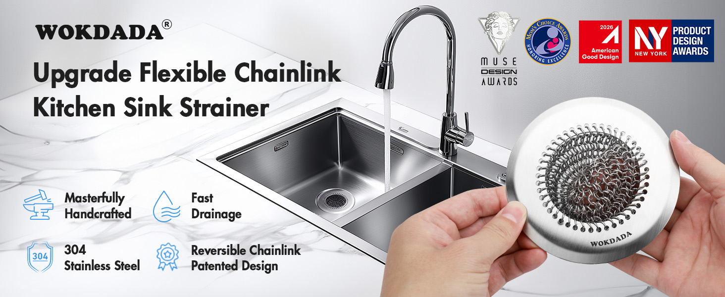 stainless steel sink drain strainer