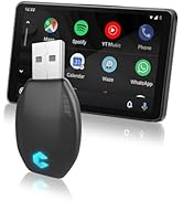 STUNLUX Carplay &amp; Android Auto Wireless Adapter - 2in1 Car Connect Pro, Mini Wireless Carplay Ada...