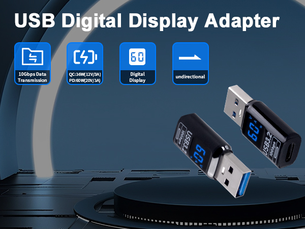 USB C Female to USB A Male Adapter 