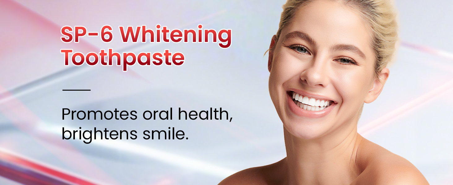 SP-6 Probiotic Brightening Toothpaste sp6 probiotic toothpaste whitening sp-6 probiotics whitening