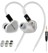 Kefine Klean SV in Ear Monitor, 10mm DLC Diaphragm Dynamic Driver HiFi Earphones, Wired Earbuds, ...