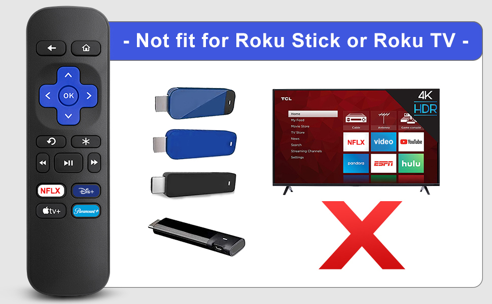 for roku replacement remote