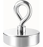 DIYMAG Super Strong Neodymium Fishing Magnets, 500 lbs(227 KG) Pulling Force Rare Earth Magnet wi...