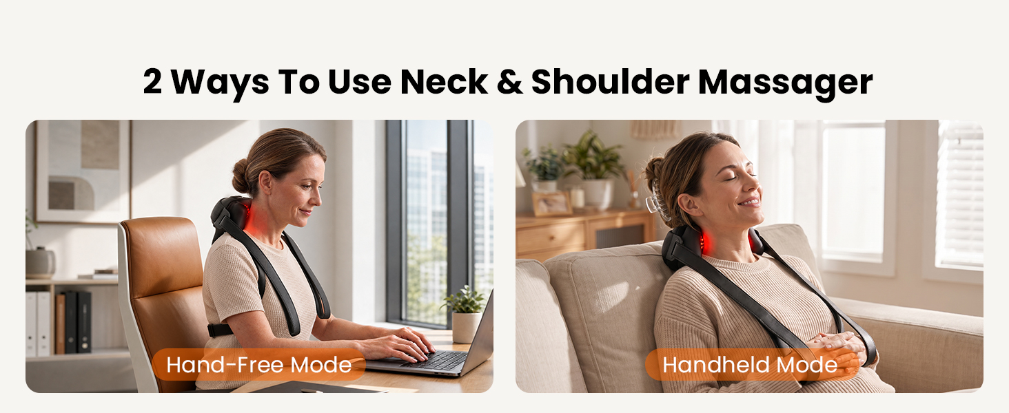 cordless massager for neck and shoulder pain