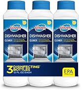 Glisten Dishwasher Cleaner, Removes Limescale, Rust, Buildup, and Grease, Lemon Scent, Made in th...