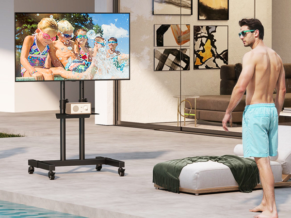 tall tv stand