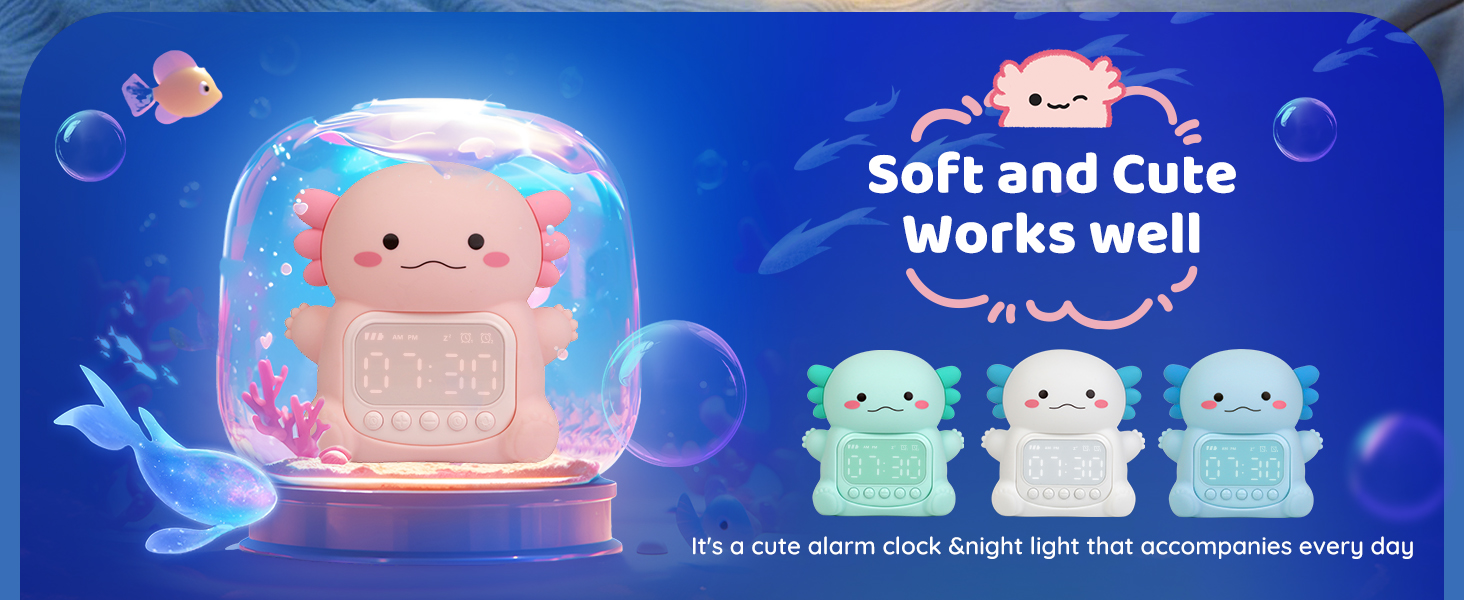 Alarm Clock with Night Light