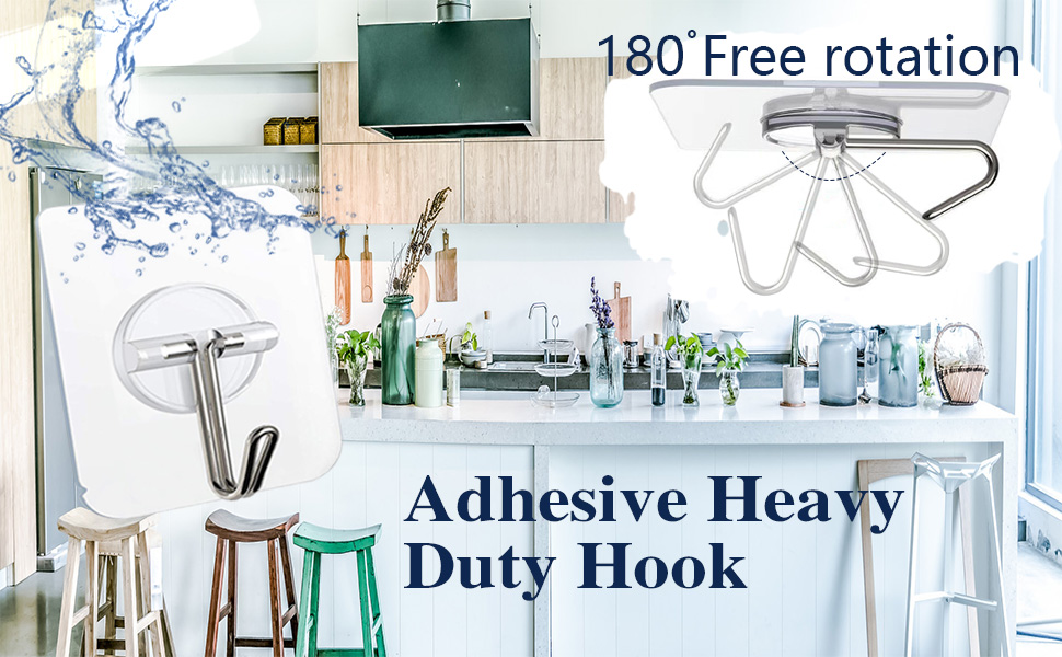 Adhesive Hooks for Hanging