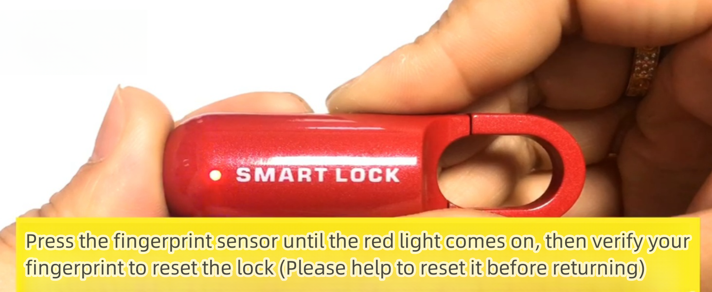 Reset the lock