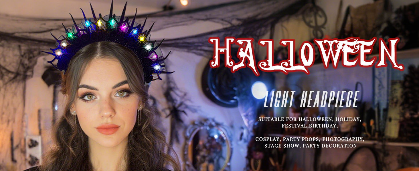 glowing headpiece