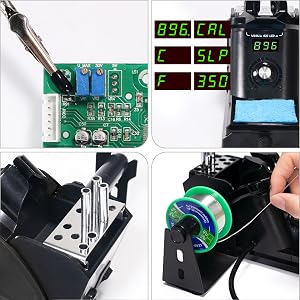 different features to help with soldering of YIHUA 926LED III