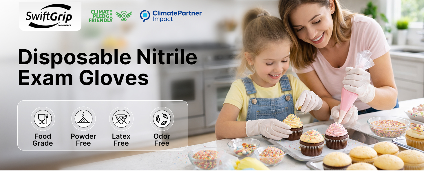 Disposable Nitrile Exam Gloves