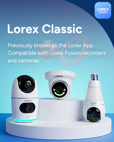 Lorex Connect (New App) | U-Series | 8Ch 4K NVR System | 3 Dome 2K+ Cameras | U20 PoE Cameras | No C...
