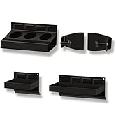 C&amp;T 4-Piece Magnetic Toolbox Shelf, Tray and Holder Set, Magnetic Toolbox Tray Set, Tool Box for ...