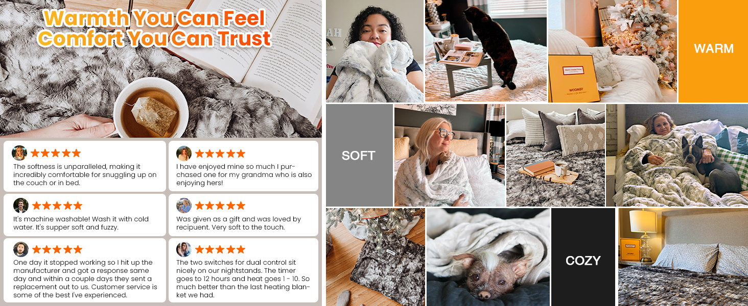 Electric Blanket Throw