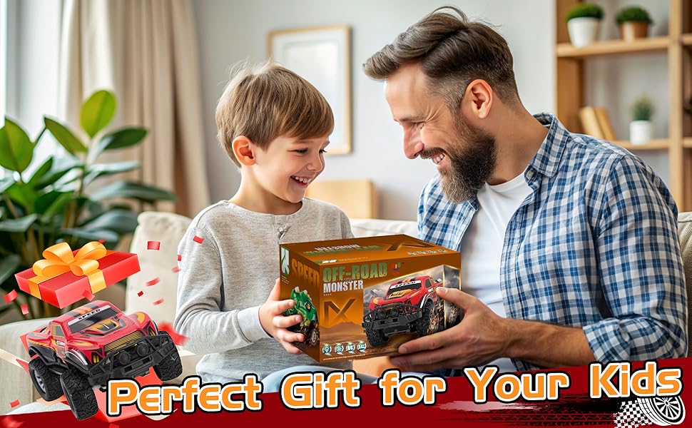 Remote Control Truck.Remote Control Car Toys for Boys.Remote Control car Birthday Gifts for Kids