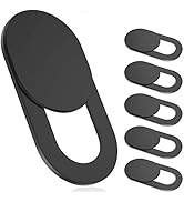 Webcam Cover Slide,[6 Pack] Ultra-Thin Laptop Web Camera Cover Compatible with MacBook,Laptop,PC,...