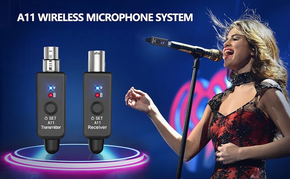 A11 WIRELESS MICROPHONE SYSTEM