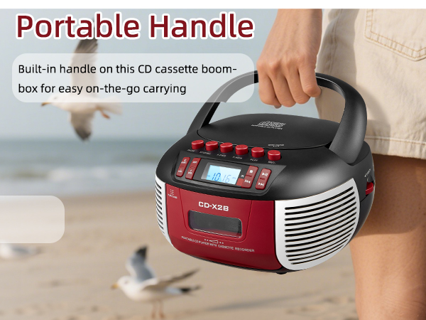 CD and Cassette Player