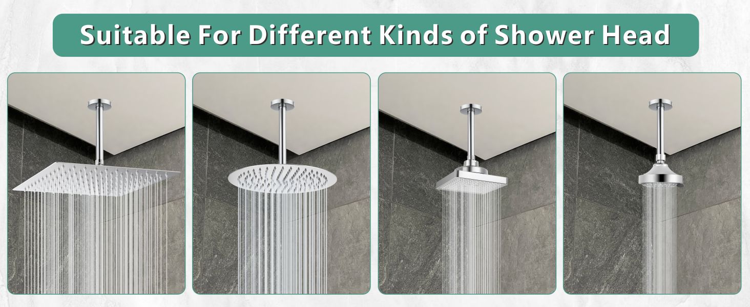 rain shower head arm