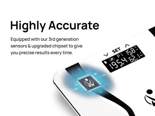 I-BA001W - INEVIFIT - Best Body Analyzer Scale - Premium A+ - Mobile