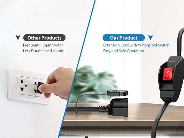 3 Outlet Extension Cord