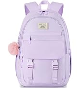 WINDARS School Backpack for Teen Girls, Cute College Backpacks for Women Students Aesthetic Bookb...