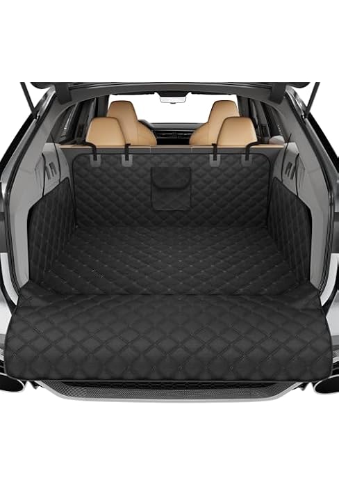 Simple Trending SUV Cargo Liner for Dogs, Waterproof Dog Car Seat Cover Mat for SUVs Sedans Vans,...