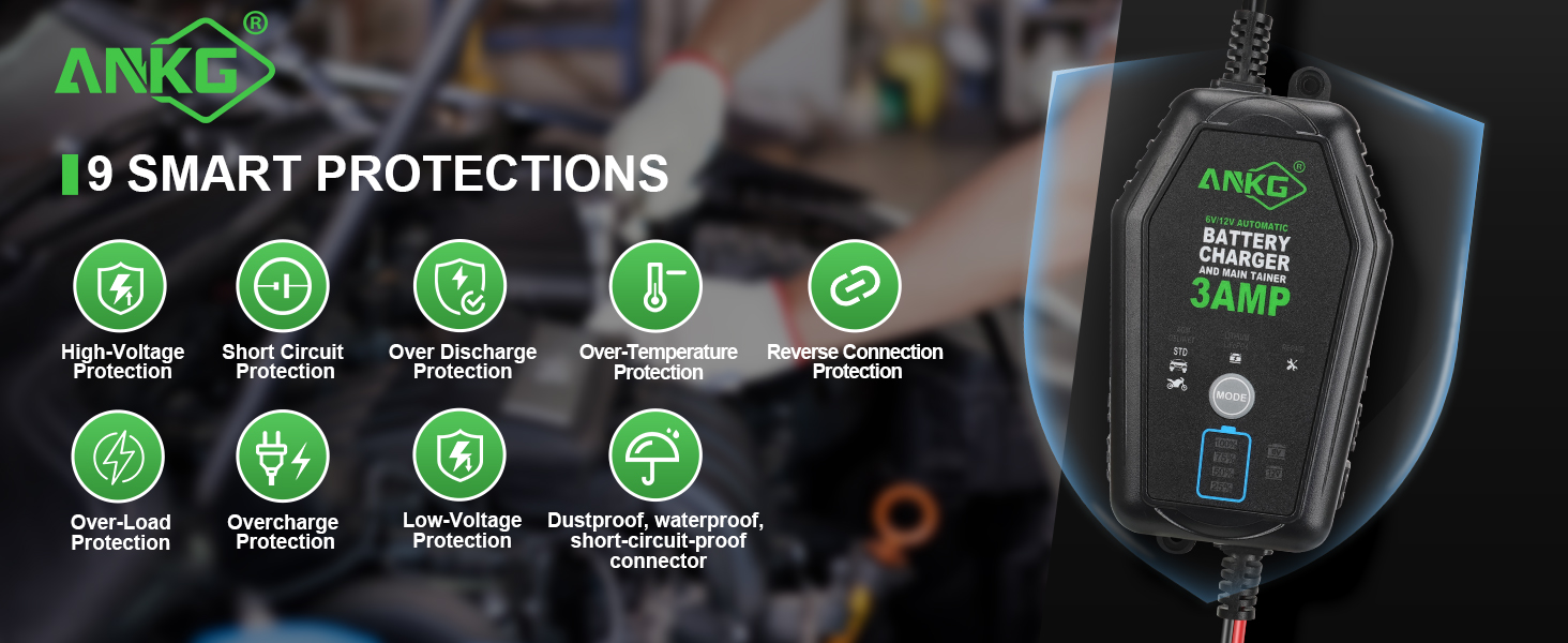 3 Amp Battery Charger