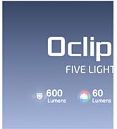 OLIGHT Oclip Pro S EDC Flashlight Clip-on Light, 600 Lumens Type-C Rechargeable with White LED, U...