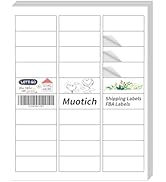 1" X 2-5/8" Address Labels 15000 Labels Sticker Paper for Laser/Ink Jet Printer,30 UP Mailing Lab...