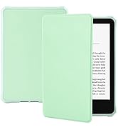 TaIYanG Case for 6" All-New Kindle (11th Generation 2022 Release), Lightweight Slim Smart PU Leat...