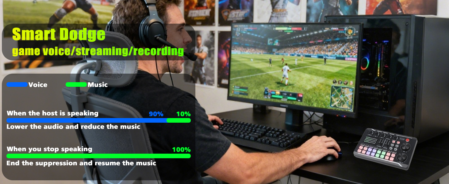 Professional Audio Mixer