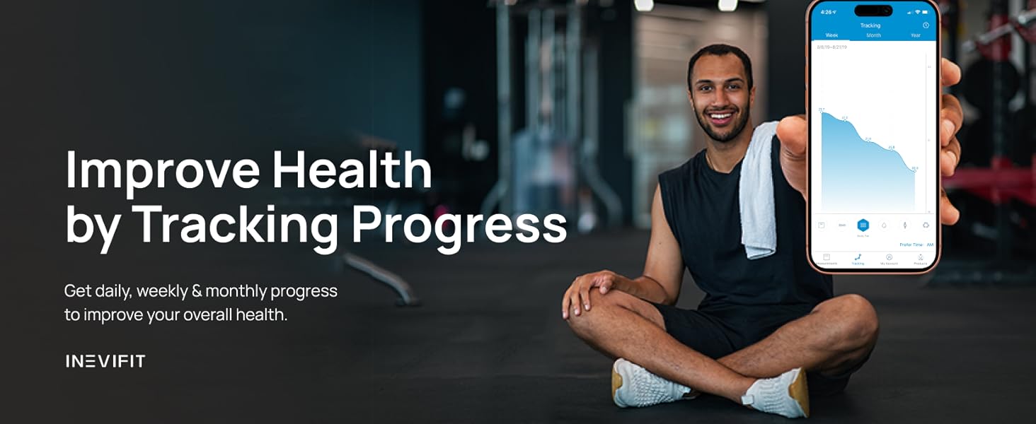 Bluetooth Eros Smart Body Fat Scale - Premium A+