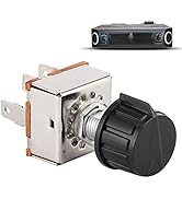 Car Air Conditioning Blower Switch,Car Fan Switch Fan Motor Switch,Universal AC Blower Switch 3 S...