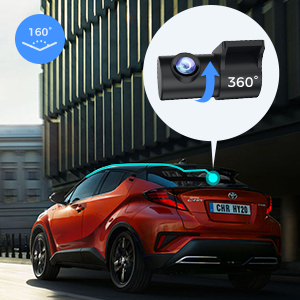 4 chanal dash cam front and rear