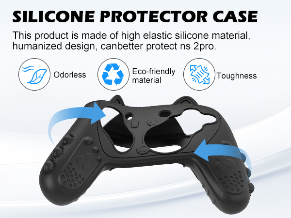 Silicone Switch 2 Pro Controller Case