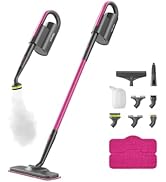 Schenley Steam Mop Cleaner with Detachable Handheld Steamer for Cleaning Hardwood, Laminate Floor...