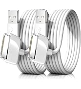 Azosowo 2-Pack 3.3ft/1m 30 Pin USB Charger Cable - Fast Charging Compatible for Old iPhone 4 4S, ...