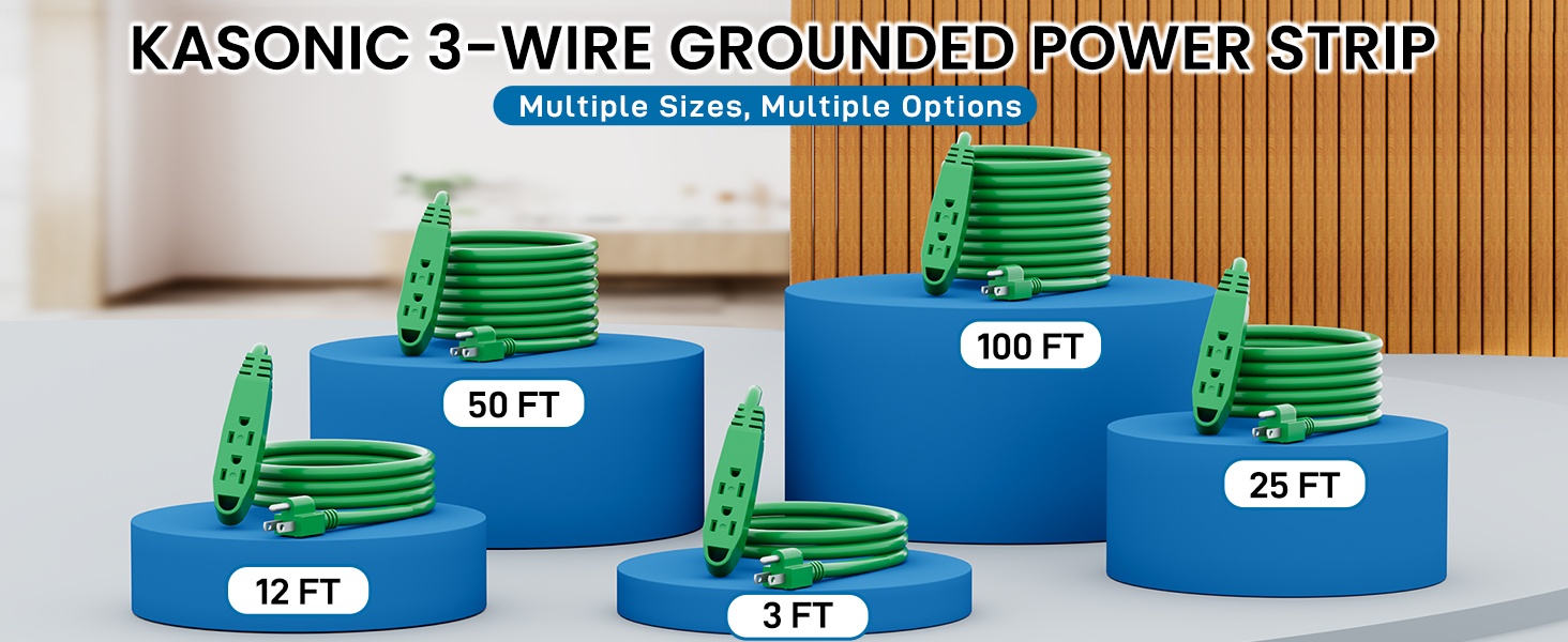 3 Outlet Extension Cord