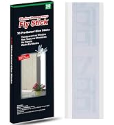Mosqueda Window Fly Trap Indoor 30 Pack Sticky Fly Traps for Indoors, Fly Catchers for Inside Hom...