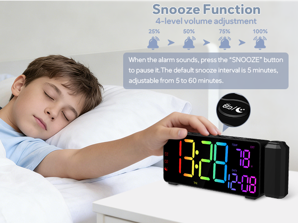 alarm clocks for bedrooms
