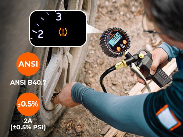 T500 tire pressure gauge
