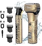 Hatteker Foil Shaver Electric Razor Men's Shaver T-Blade Trimmer Beard Trimmer Beard Clipper Hair...