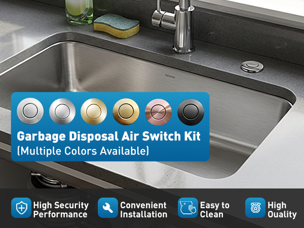 Garbage Disposal Air Switch Kit