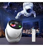 3D Galaxy Projector, AIRIVO 3D Visual Star Projector with 90 3D Scenes, Planetarium Projector wit...
