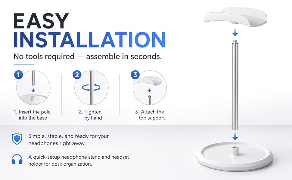 headphone holder desk