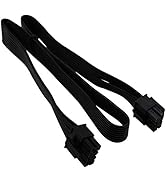 COMeap CPU Cable for EVGA PSUs, CPU 8 Pin Male to CPU 8 Pin (4+4 Detachable) Male EPS-12V Motherb...