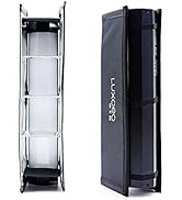 LUXCEO Light Grid, 8.35" x 1.77" x 2.64" Rectangle Converge Lighting Function for Portraits, Prod...