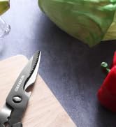 WORKPRO Kitchen Scissors, All Purpose Kitchen Shears with Detachable Titanium Coated Blades for E...